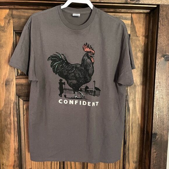 Delta Other - FUNNY ROOSTER T SHIRT MENS LARGE​